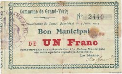 1 Franc FRANCE Regionalismus und verschiedenen  1915 JP.02-1079 S