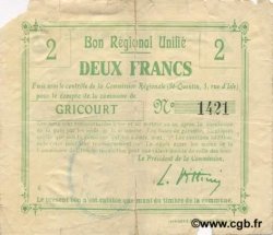 2 Francs FRANCE regionalism and miscellaneous  1916 JP.02-1085.BRU G