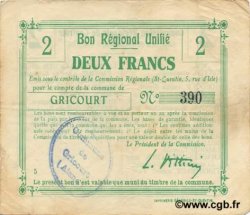 50 Centimes FRANCE Regionalismus und verschiedenen  1916 JP.02-1085.BRU S