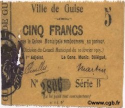 5 Francs FRANCE regionalismo e varie  1915 JP.02-1104 MB