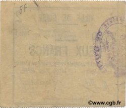 2 Francs FRANCE regionalismo e varie  1915 JP.02-1117 SPL