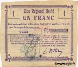 1 Franc FRANCE regionalism and various  1916 JP.02-1123.BRU