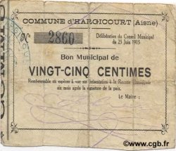 25 Centimes FRANCE régionalisme et divers  1915 JP.02-1143 TB