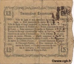 25 Centimes FRANCE regionalism and miscellaneous  1917 JP.02-1194 VF