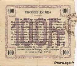 100 Francs FRANCE Regionalismus und verschiedenen  1917 JP.02-1201 fVZ