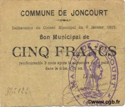 5 Francs FRANCE regionalism and various  1915 JP.02-1250 VF