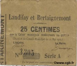25 Centimes FRANCE regionalism and miscellaneous  1915 JP.02-1260 F