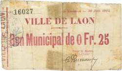 25 Centimes FRANCE Regionalismus und verschiedenen  1915 JP.02-1282 S