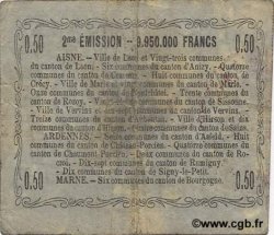 50 Centimes FRANCE regionalismo e varie  1916 JP.02-1308 MB