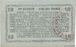 50 Centimes FRANCE regionalismo e varie Laon 1916 JP.02-1308 BB