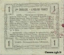 1 Franc FRANCE regionalism and various  1916 JP.02-1309 VF