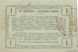 1 Franc FRANCE regionalism and miscellaneous Laon 1916 JP.02-1309 XF+