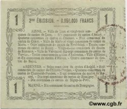 1 Franc FRANCE Regionalismus und verschiedenen  1916 JP.02-1309 VZ