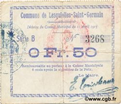 50 Centimes FRANCE regionalismo y varios  1915 JP.02-1353 BC+