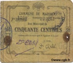 50 Centimes FRANCE regionalism and miscellaneous  1915 JP.02-1419 F