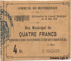 4 Francs FRANCE régionalisme et divers  1915 JP.02-1550 TTB