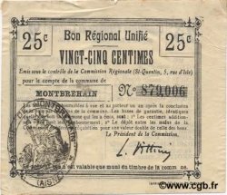 25 Centimes FRANCE regionalismo e varie  1916 JP.02-1558.BRU BB