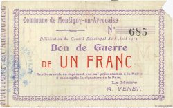 1 Franc FRANCE regionalism and miscellaneous  1915 JP.02-1587 F