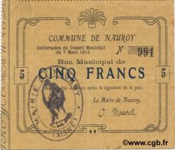 5 Francs FRANCE regionalismo e varie  1915 JP.02-1629 BB
