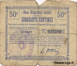 50 Centimes FRANCE regionalism and various  1916 JP.02-1638.BRU G