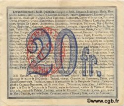 20 francs FRANCE regionalism and various  1916 JP.02-1653.SQG XF