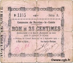 25 Centimes FRANCE regionalism and various  1915 JP.02-1694 G