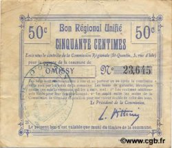 50 Centimes FRANCE regionalismo e varie  1916 JP.02-1722.BRU q.BB