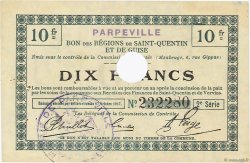 10 Francs FRANCE Regionalismus und verschiedenen  1917 JP.02-1748.SQG SS