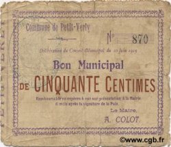 50 Centimes FRANCE régionalisme et divers  1916 JP.02-1753 B