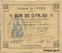 50 Centimes FRANCE regionalismo y varios  1915 JP.02-1765