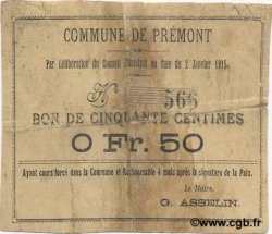 50 Centimes FRANCE régionalisme et divers  1915 JP.02-1800 B+