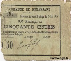 50 Centimes FRANCE Regionalismus und verschiedenen  1915 JP.02-1918 SGE