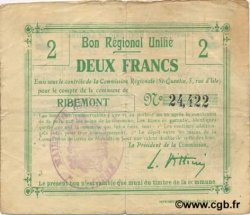 2 Francs FRANCE regionalism and various  1916 JP.02-1940.BRU VF