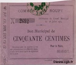 50 Centimes FRANCE regionalismo e varie  1915 JP.02-1952 q.SPL