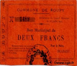 2 Francs FRANCE regionalismo y varios  1915 JP.02-1954 MBC