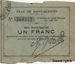 1 Franc FRANCE regionalismo y varios  1914 JP.02-2034