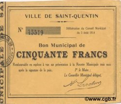 50 Francs FRANCE regionalismo e varie  1914 JP.02-2037 BB