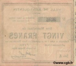 20 francs FRANCE Regionalismus und verschiedenen  1915 JP.02-2043 fVZ