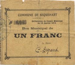 1 Franc FRANCE Regionalismus und verschiedenen  1915 JP.02-2140