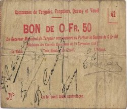 50 Centimes FRANCE regionalism and various  1914 JP.02-2231 F