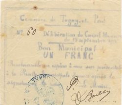 1 Franc  FRANCE regionalism and various  1914 JP.02-2298