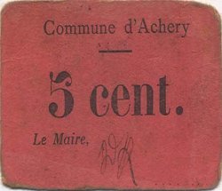 5 Centimes FRANCE regionalismo y varios  1916 JP.02-2494 MBC