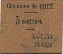 5 Centimes FRANCE regionalism and miscellaneous  1916 JP.02-2522 XF