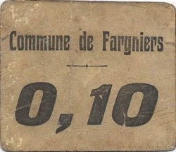 10 Centimes FRANCE regionalism and various  1916 JP.02-2581 G