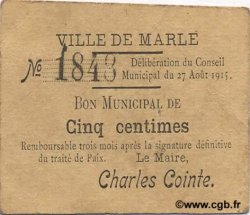 5 Centimes FRANCE regionalism and various  1915 JP.02-2647 VF+