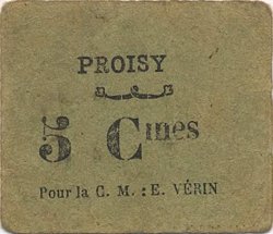 5 Centimes FRANCE regionalism and miscellaneous  1916 JP.02-2691 VF