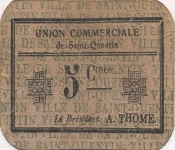 5 Centimes FRANCE regionalismo y varios  1916 JP.02-2705 MBC