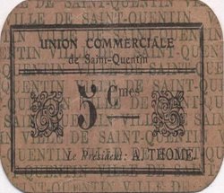 5 Centimes FRANCE regionalismo y varios  1916 JP.02-2705