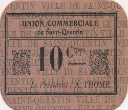 10 Centimes FRANCE regionalism and miscellaneous  1916 JP.02-2706