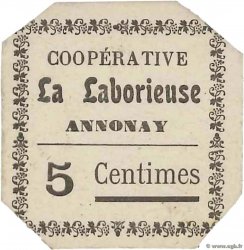 5 Centimes FRANCE régionalisme et divers Annonay 1914 JP.07-02 NEUF